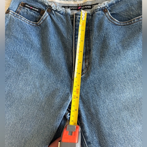 Vintage 90s DKNY Embellished Jeans - size 3 - Picture 8 of 9